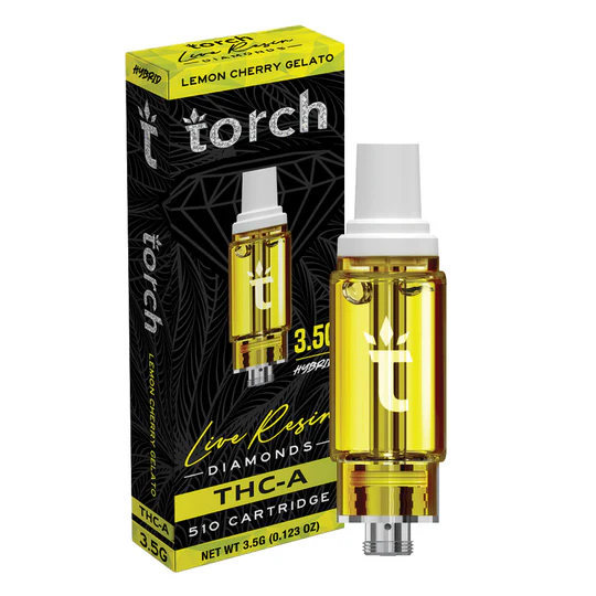 TORCH 3.5G VAPE CARTRIDGE Lemon Cherry Gelato