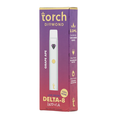 TORCH DELTA 8 LIVE Grape Ape