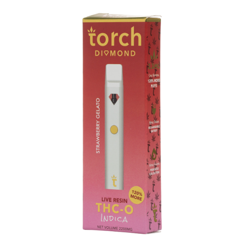 TORCH DIAMOND THC-O Strawberry Gelato