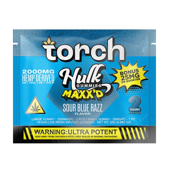 Sour Blue Razz 2ct 2000mg